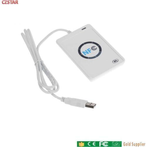 NFC ACR122U RFID Smart Card Reader Writer Copier Duplicator Writable Clone Software USB for ISO14443 Protocol S50