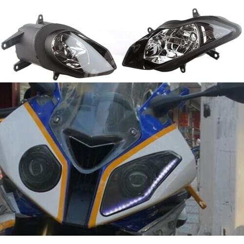 Motorcycle Front Headlight Lamp Assembly For BMW S1000RR 2015 2016 2017 2018 Clear Lens