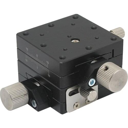 X-axis Dovetail Platform LWFX40/25/60 Precision Fine-tuning Screw Drive Manual Sliding Table-instead of XFES60