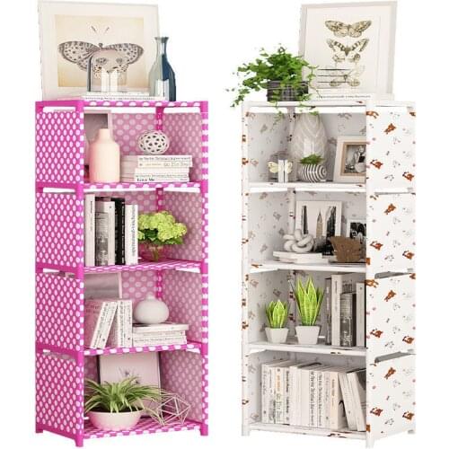 Simple Bookshelf Storage Shelve for books Children book rack Bookcase for home furniture Boekenkast Librero estanteria kitaplik