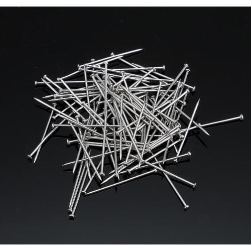 25mm 200 pcs silver Study and office stationery wholesale boxed pin Hardware Pins