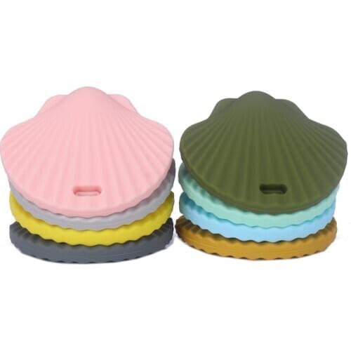 1Pcs Silicone Food Rodent Beads Baby Teether Pendant Safe Food Grade Pacifier Chew Toys Accesories BPA Free Wholesale