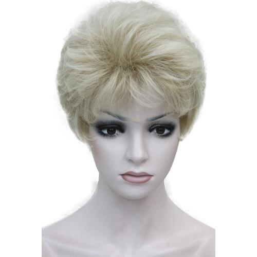 StrongBeauty Lady Women Short Syntheic Natural Wave Wigs Light Brown Hair Wig COLOUR CHOICES