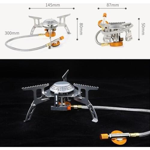Outdoor Travel Gas Stove Ignition Camping Butane Gas Burner Jet