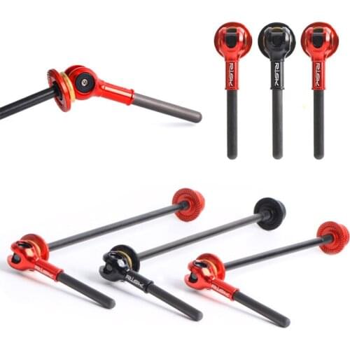 Titanium Ti Bicycle Quick Release Skewer Lever For MTB Road Bike 100/130mm and 100/135mm Wheel Hub Lightweight Quick Skewers