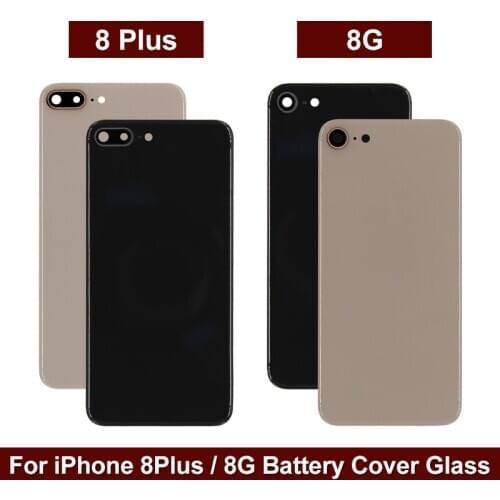 For IPhone 8 iPhone 8 Plus Back Battery Cover Rear Glass Housing Case Repair Replacement Part For iPhone 8 Plus case