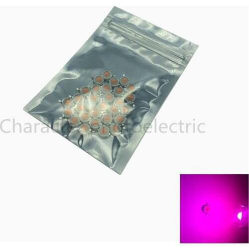 10-100pcs 1W/3W Full Spectrum Bridgelux led chip , 400nm-840nm 1/3W led Diodes for plant grow Used to promote plant growth