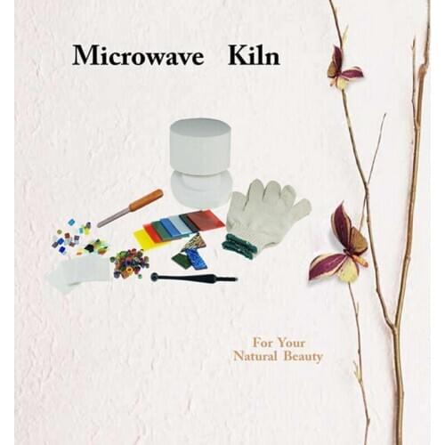 10pcs/Set Professional Small Microwave Kiln Kit For Glass Fusing Kiln