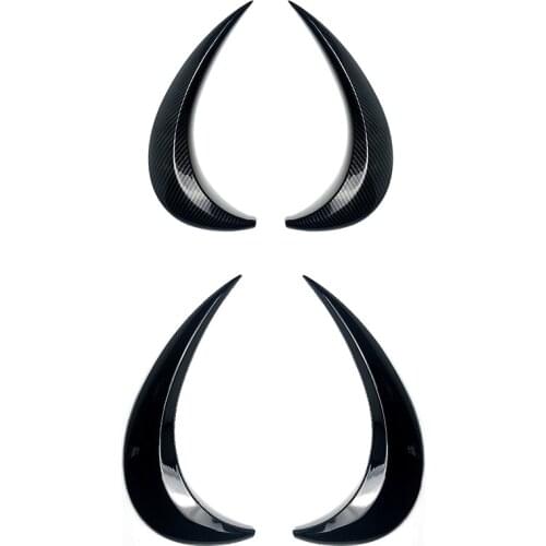 2PCS ABS Front Headlight Eyelids Eyelashs Covers For Beetle A5 2012 - 2018 Head Light Eyebrows Trim