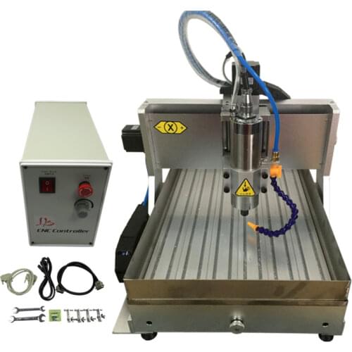 3040Z CNC Router 1.5kw Engraving Milling Machine with water tank for Stone and Aluminum Carving work