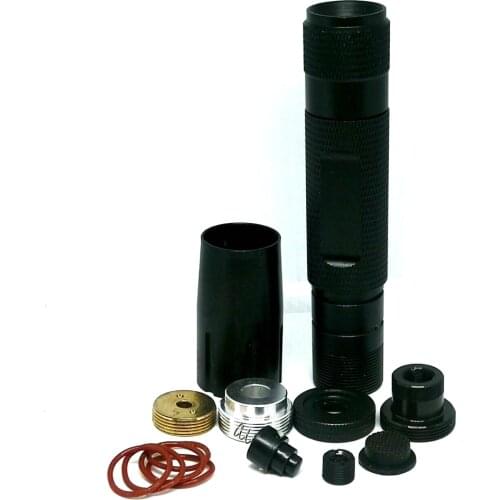 Red/Blue/Green/IR Laser Diode Housing Host Waterproof Adjustable Torch Case