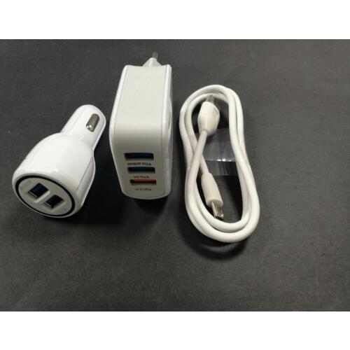 5A EU Travel Wall Adapter 3 USB output+Micro USB Cable+car charger For Nomu S20 MTK6737T 5.0 Inch 3GB RAM+32GB ROM