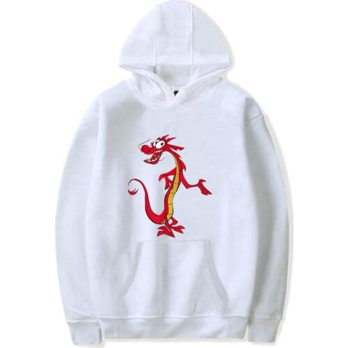 New Mulan Men/Women hoodie clothes Mulan 2019 Womens hooded sweatshirt fashion Long Sleeve Autumn Pullovers Teenage Outwear