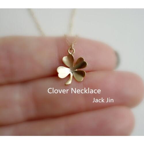 New arrival Clover Necklace Lucky Charm Irish Luck Shamrock necklaces Irish Wedding Bridesmaid, Everyday Jewelry