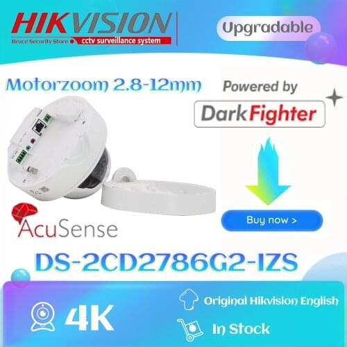 Original Hikvision DS-2CD2786G2-IZS Replace DS-2CD2785FWD-IZS DarkFighter 4K AcuSense Varifocal Motorzoom Dome Network Camera