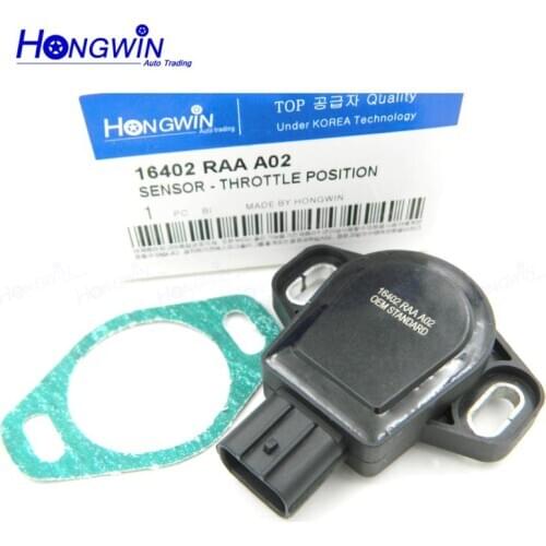 Genuine No.16402RAAA02 Throttle Position Sensor Fits Honda Element Accord 2.4L 16402REJW01, TPS-H114 16402 RAA A02 16402RAAA00