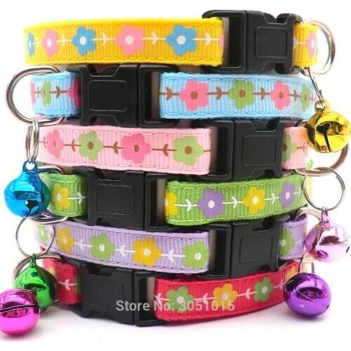 100pcs Dog Collar Follower Print Polyester Leash plate Accessories Lovely decoration Adjustable Pet Dog Cat Personalized Leash