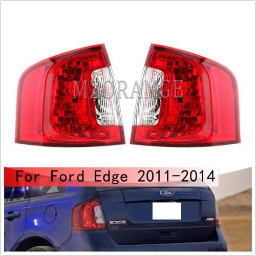 Rear Tail Bumper Reflector Light For Ford Edge 2011-2014 Rear Turn Signal Stop Brake Lamp No Bulb Car Accessories BT4Z-13405-B