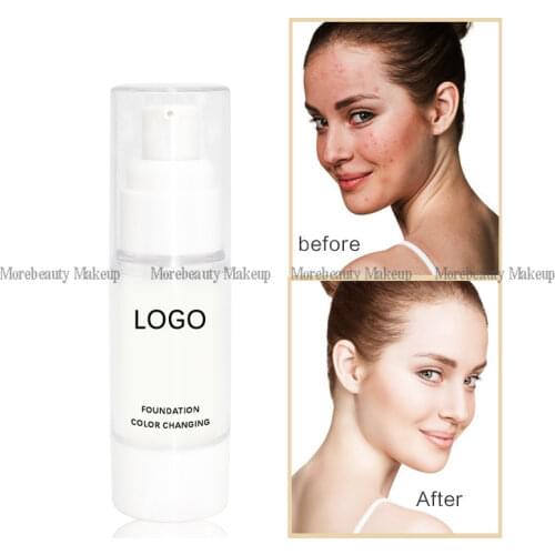 Vegan Face Silk Primer Oil Free Professional Base Make Up Matte Smoothing Temperature Change Face Primer Moisturizer Cosmetic