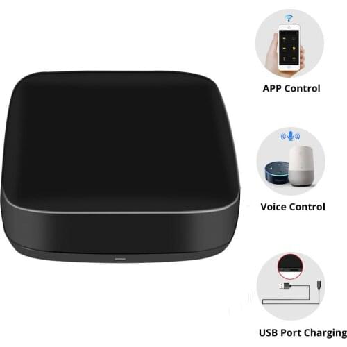Zemismart Tuya WiFi IR Remote Control Air Conditioner Fan TV Bridge Google Home Alexa Echo Universal AC Smart Life Control