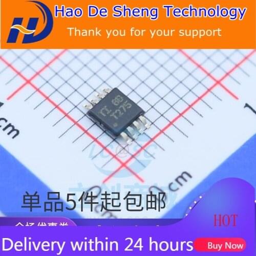 10PCS/LOT TMP275AIDGKR MSOP8 TMP275AIDGK Logo T275 New Original In Stock