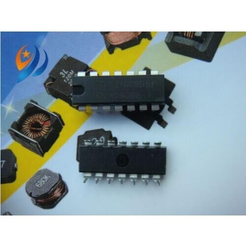 100PCS CD4093BE DIP14 CD4093 DIP 4093 DIP-14 4093BE new and original IC