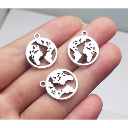 20pcs/lot--20mm, World Map chams, Antique silver plated World Map charms,DIY supplies, Jewelry accessories
