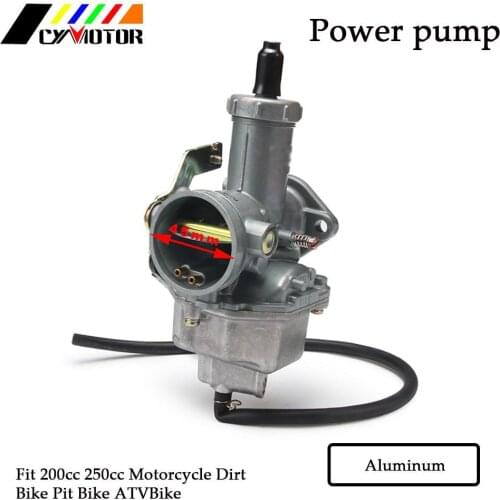 Motorcycle Automatic Carburetor PZ30 30mm Accelerating Pump Carburator For For KEI HIN CG200 200cc 250cc Racing Dirt Bike ATV