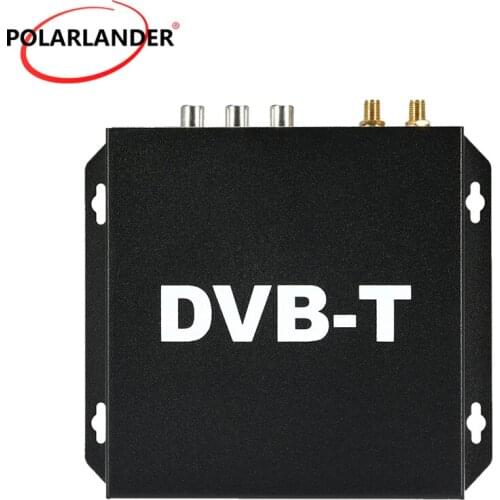 Car TV receiver box black/sliver multiple OSD language Support speeds over 230 km/h 12V-24V Automatic/manual scan channel search