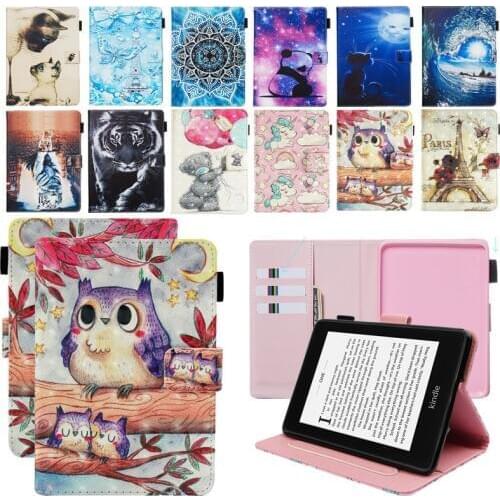 Case For Amazon Kindle Paperwhite 1 2 3 4 2015 2017 6 inch PU Leather E-Book Smart Cover For Funda Kindle Paperwhite 2018 Case