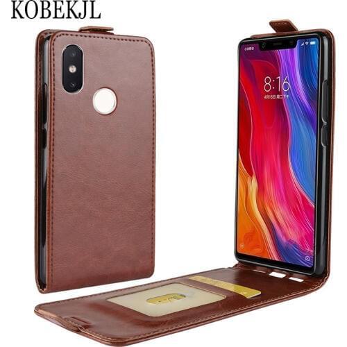 For Xiaomi Mi 8 Case Mi 8 Case Flip Luxury PU Leather Back Cover Phone Case For Xiaomi Mi 8 Mi8 6.21 inch Protective Case Wallet