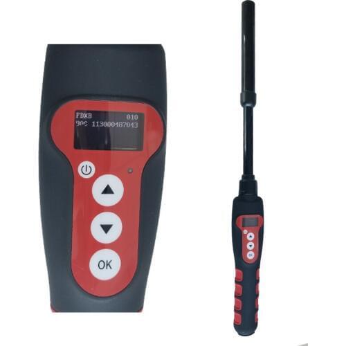 IP67 134.2kHz,125KHz ISO11784/5,ISO14223,FDX-A,FDX-B,HDX,EM4102 USB Animal Stick Waterproof Reader long antenna for sheep race