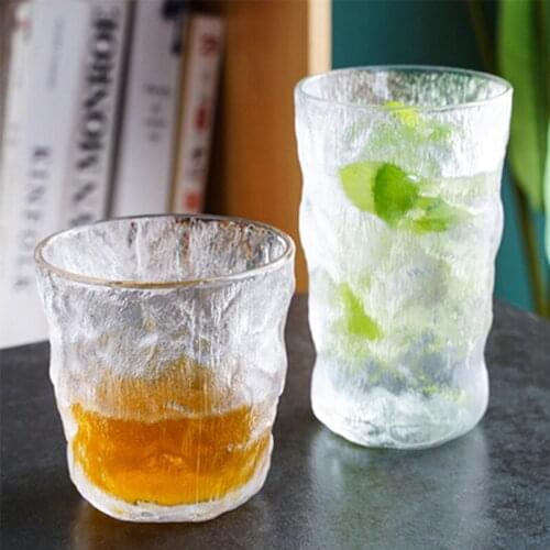 Japanese Style Household Heat-resistant Glass Pu'er Tea Cup Office Mug Simple Glass Water Cup Chinese Tea Set Accessories
