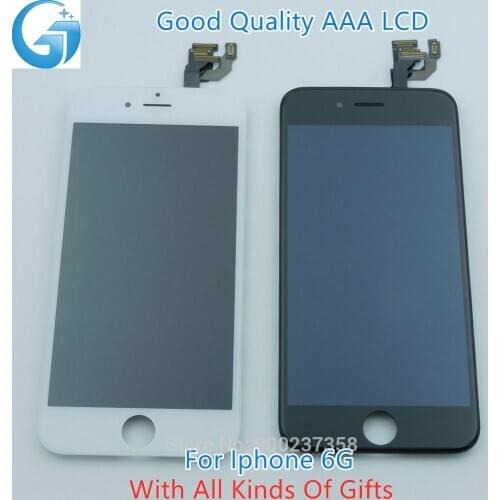 Good Quality AAAA+++ Grade For iPhone 6G Full Assembly LCD Screen Digitizer Full Replacement Pantalla+Camera