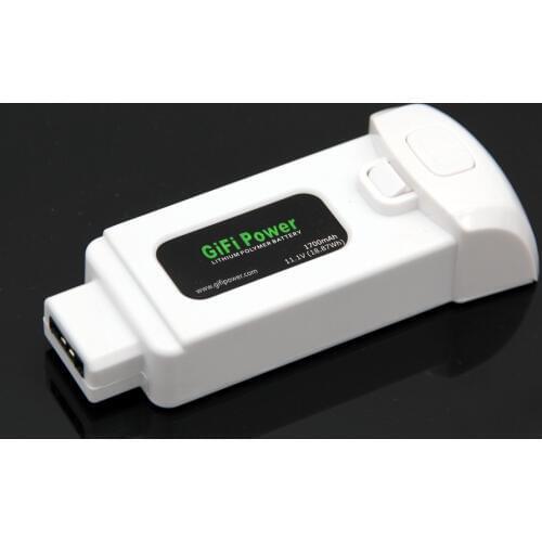 1PCS 11.1V 1700mAh 18.87Wh Lithium Polymer Battery for Yuneec Breeze Drone Lightweight Replacement Power for Flying Camera