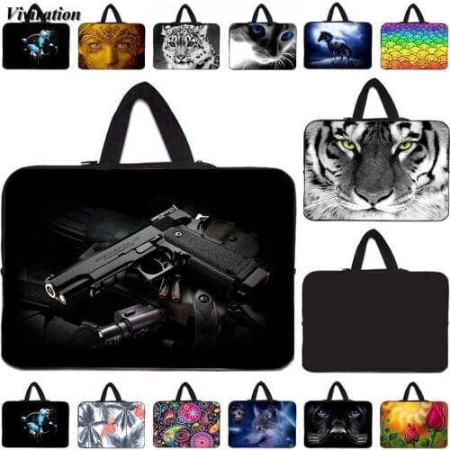 Fashion Laptop Bag 14 Inch Mens Sleeve Case Cover 14.1 13 11.6 9.7 15 17 10 12 Notebook Pouch Bag Bolsas Neoprene Zipper Handbag