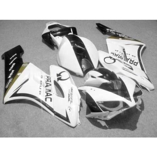Dor-Injection molding fairing kit for CBR1000RR 04 05 White black fairings set CBR1000RR 2004 2005