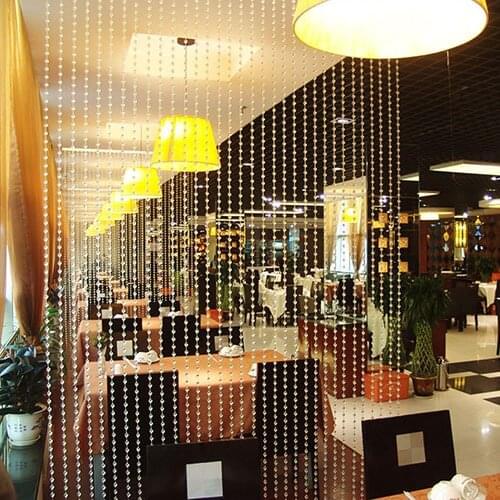 30 Meters Transparent Plastic Resin Beads Curtain String Bead Curtain Indoor Living Room Partition Home Decoration Window Door
