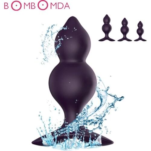 Silicone Butt Plug Bullet Anal Dildo Sex Toys for Men Women Anal Sex Toys Anal Plug Erotic Toys Prostate Massager Adult Products