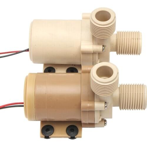 1Pcs Solar Water Pump DC 12V/24V 5M Hot Water Brushless Motor Circulation Pump High Pressure/Food Grade Pump