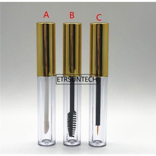 3.5-4ml Lip Gloss Tube Makeup Mascara Bottle Cosmetic Eyeliner Eyelash Tube Refillable Container F1829