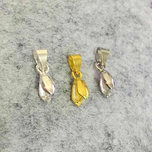 7*17MM 100Pcs Mix Colors Copper Charm Seeds Clasps Pendant Hooks Jewelry Accessories Findings