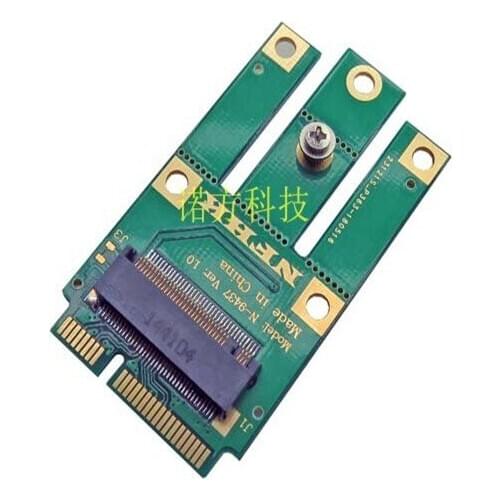 A+E key A key M.2 NGFF wireless module to MINI PCIE adapter