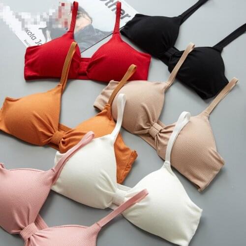 Seamless Bras For Women Push Up Bras Wire Free Female Brassiere A B Cup Underwear Sexy Bra 3/4 Cup Lingerie Push Up Bralette