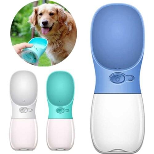 Portable Pet Dog Water Bottle For Small Large Dogs Outdoor Travel Leakage-proof Puppy Water Dispenser Drinking Bowl Feeder