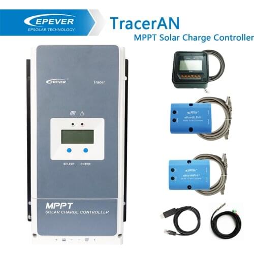EPEVER MPPT Solar Panel Charge Controller Tracer 100A Battery Charger Regulator Solar cells Panel Tracer10415AN 10420AN