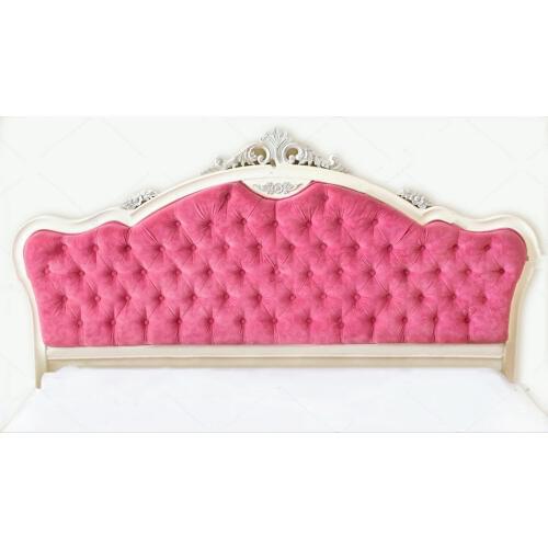Pink bedhead tufted headboard photography studio background Vinyl cloth High quality Computer print wall photo backdrop