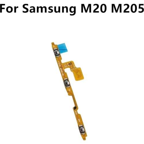 For Samsung M20 M205 Power Volume Side Key Button Flex Cable ON OFF Switch For SAMSUNG M205 Flex Cable Replacement Repair Parts