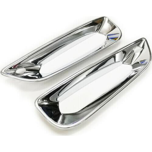Chrome Styling Chrome Front Fog Light Cover For BMW X3 G01 2018 2019 2PCS