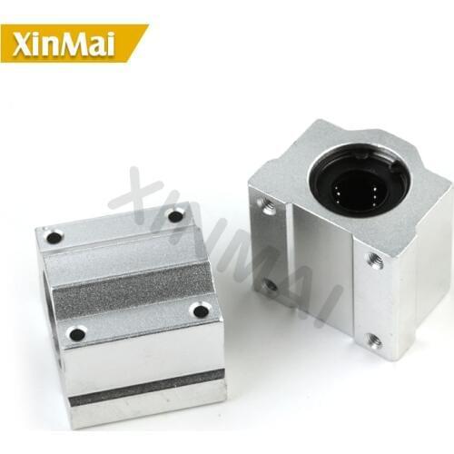 1pc SC50UU SCS50UU 50mm Linear Ball Bearing Block CNC Router with LM50UU Bush Pillow Block Linear Shaft for CNC 3D printer parts